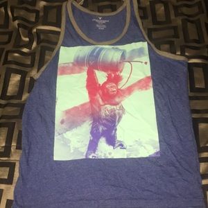 American Eagle chug life tank top.